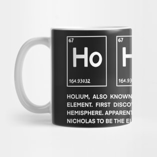 Christmas chemistry physics Mug